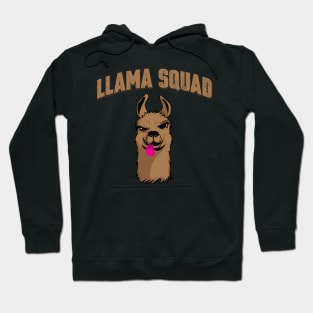 'Llama Squad' Llama Lover Gift Hoodie